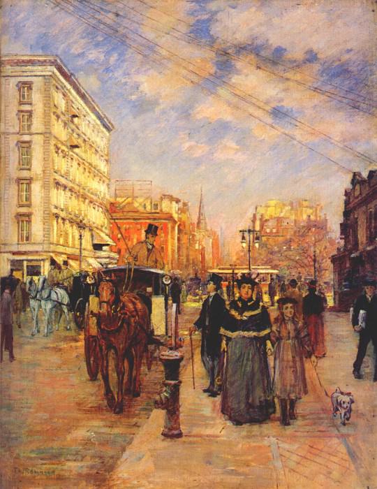 robinson fifth avenue at madison square 1894-5. Робинсон