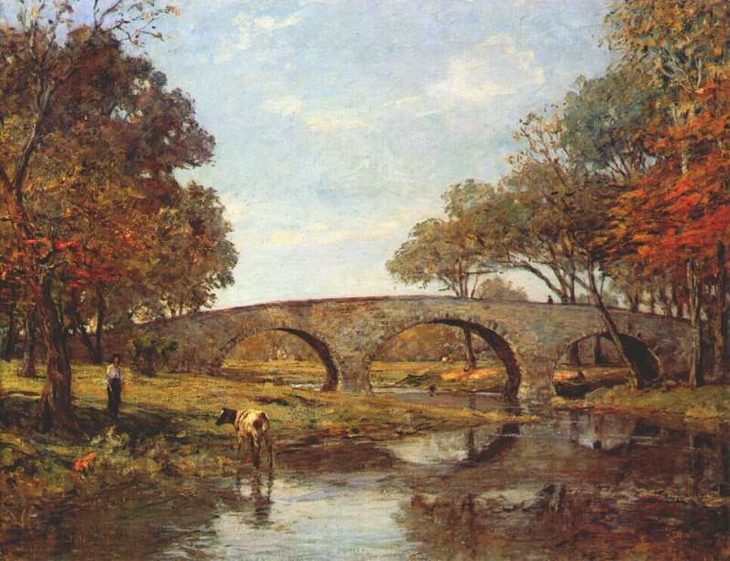 robinson the old bridge 1890. Robinson