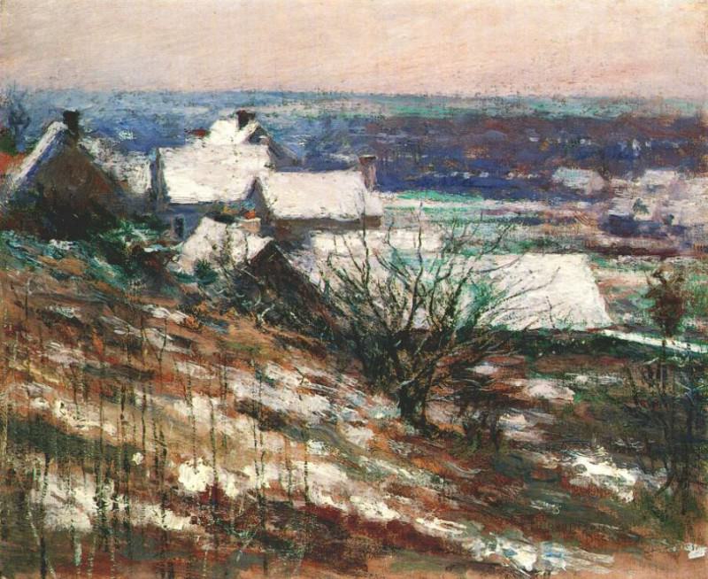 robinson winter landscape 1889. Робинсон