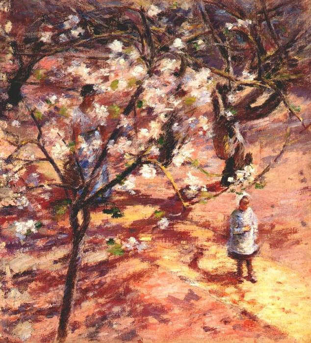 robinson blossoms at giverny 1891-3. Robinson