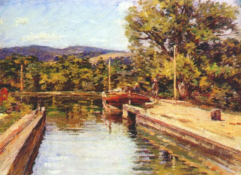 robinson canal scene 1893. Robinson