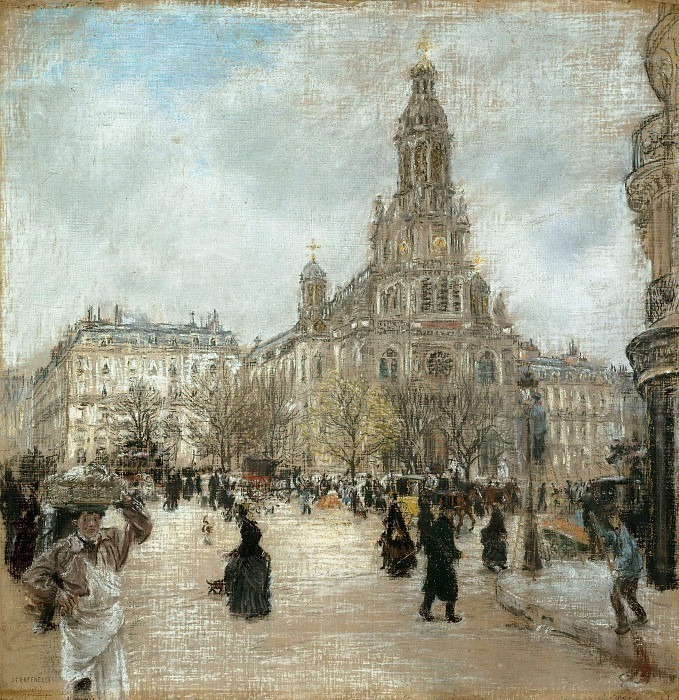 Площадь Тринити, Париж. Жан-Франсуа Раффаэлли