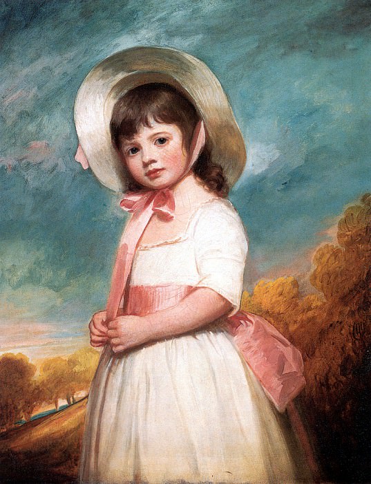Y04 George Romney Miss Juliana Willoughby sqs. Джордж Ромни