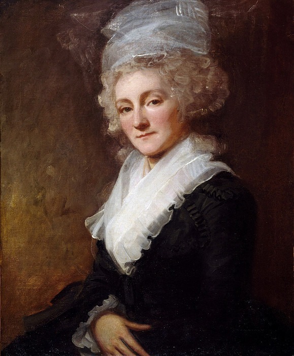 Portrait Of Anne, Lady Holte (1734-1799). George Romney