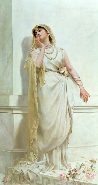 The Young Bride. Alcide Theophile Robaudi