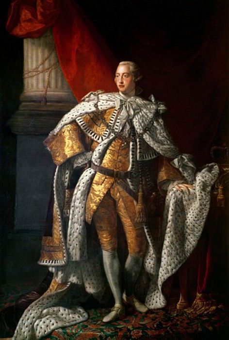 King George III (1738-1820). Allan Ramsay