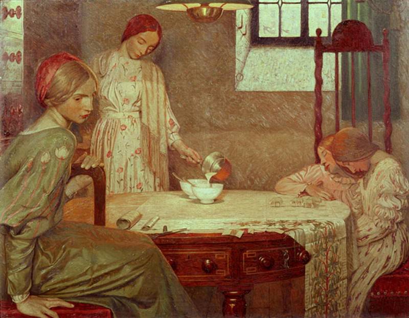 In the Depth of Winter. Frederick Cayley Robinson