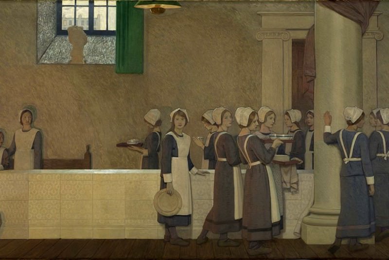 Acts of Mercy Orphans. Frederick Cayley Robinson