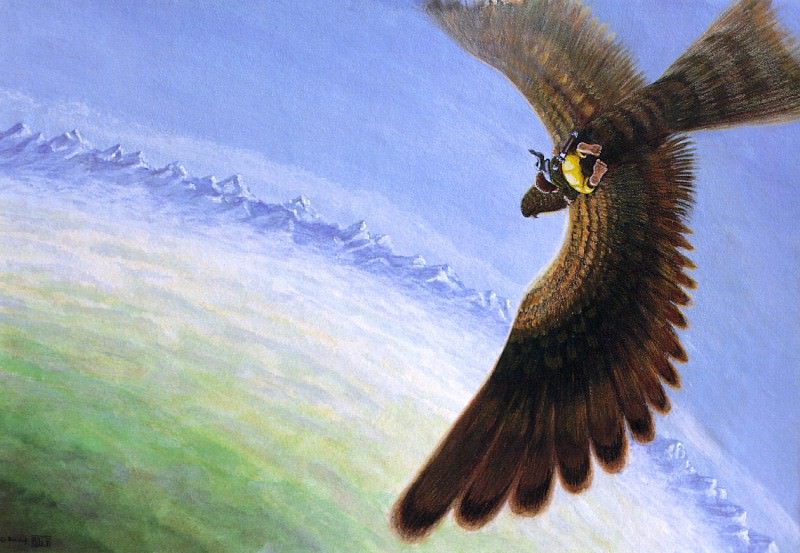grrp 01-Bilbo Flies on Eagles Wings. Gerd & Ploeg Renshof