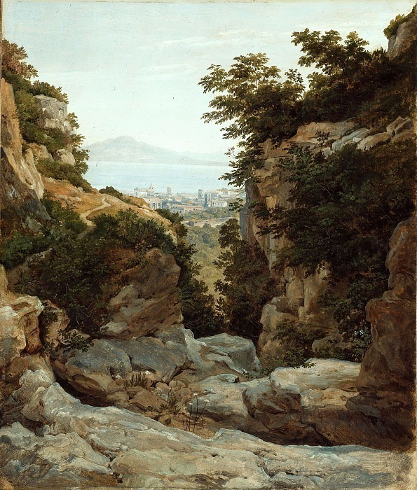 Итальянский пейзаж. Генрих Рейнгольд (приписывается)