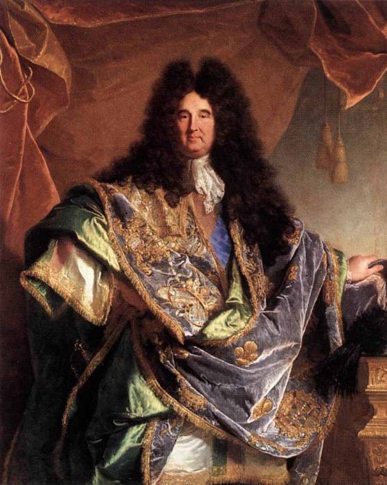 Portrait Of Phillippe De Courcillon. Hyacinthe Rigaud