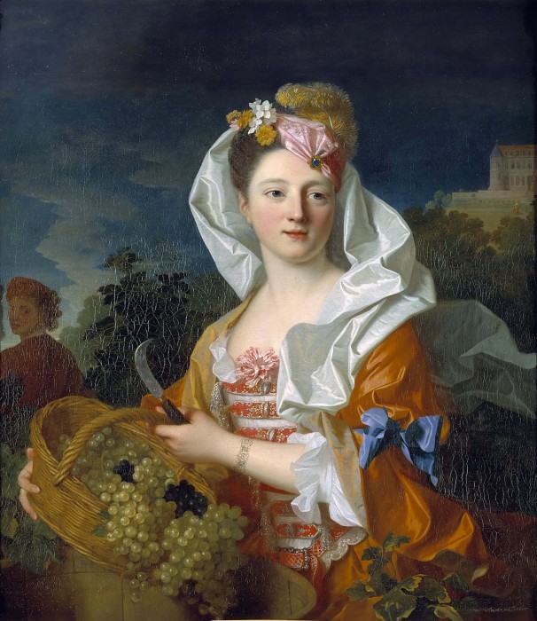 Portrait of a Lady as Pomona. Jean Ranc