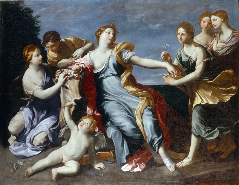 The abduction of Europe. Guido Reni (Workshop)
