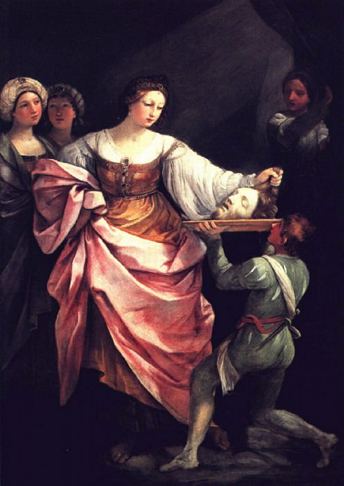 Salome with the Head of Saint John the Baptist. Guido Reni
