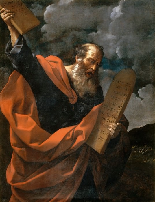 Moses with the Tablets of the Law, Guido Reni