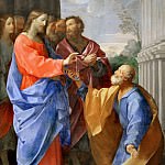 Христос вручает святому Петру ключи от рая, Гвидо Рени