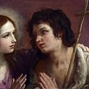 Christ embracing Saint John the Baptist, Guido Reni