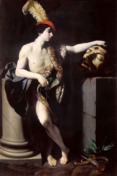 David with the Head of Goliath. Guido Reni