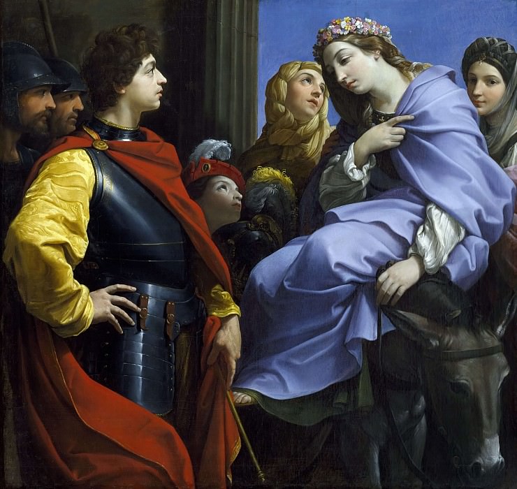 The Meeting of David and Abigail. Guido Reni