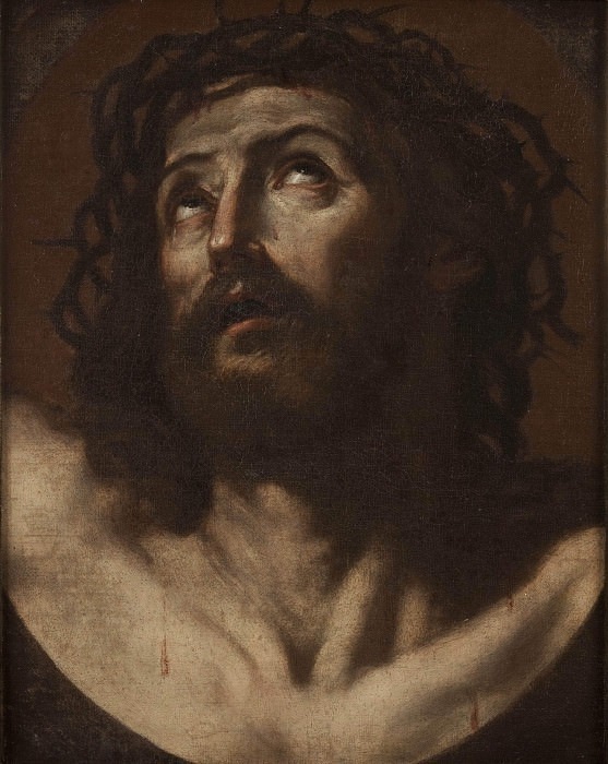 Christ crowned with Thorns. Guido Reni (After)