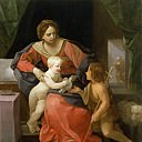 Мадонна с Младенцем и маленьким Иоанном Крестителем, Гвидо Рени