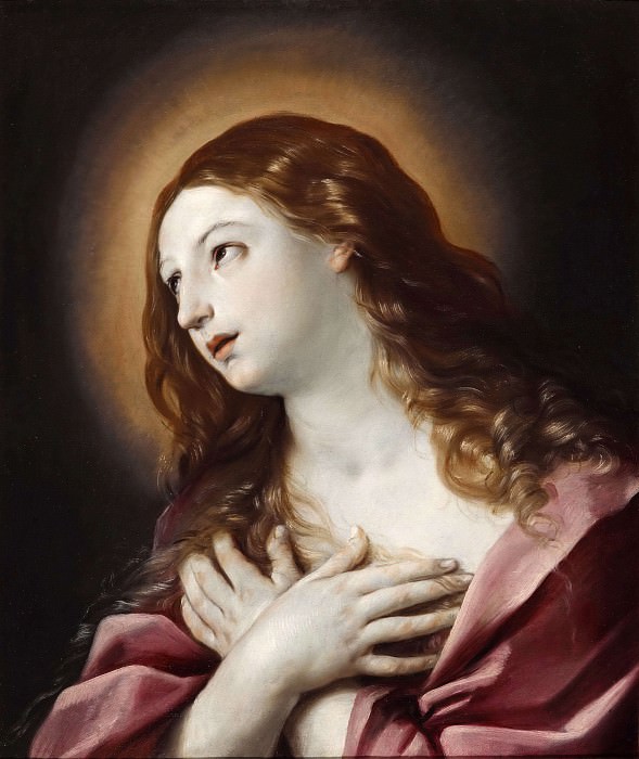 The Penitent Magdalene. Guido Reni