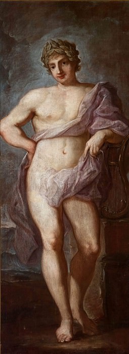 Apollo with laurel wreath, Guido Reni