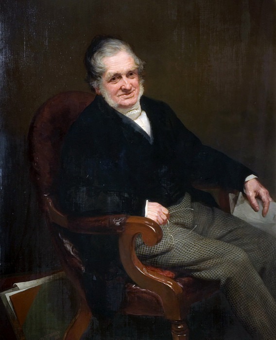 Portrait of Samuel Lines (1778-1863). William Thomas Roden