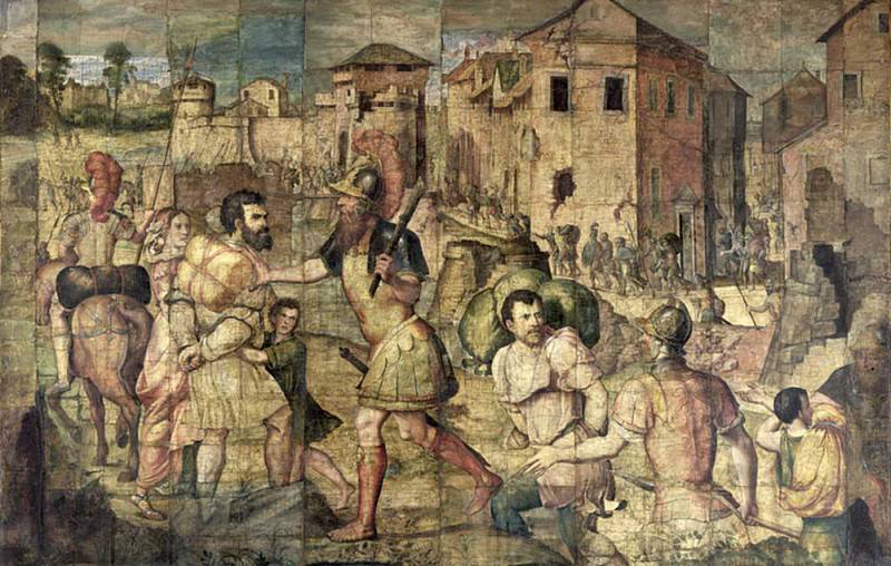 The Prisoners. Giulio Romano