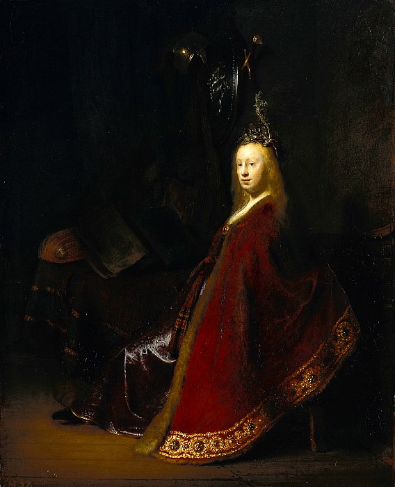 Рембрандт (1606-1669) - Минерва. Часть 4