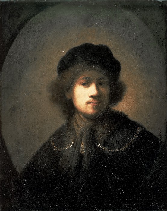Self-portrait. Rembrandt Harmenszoon Van Rijn