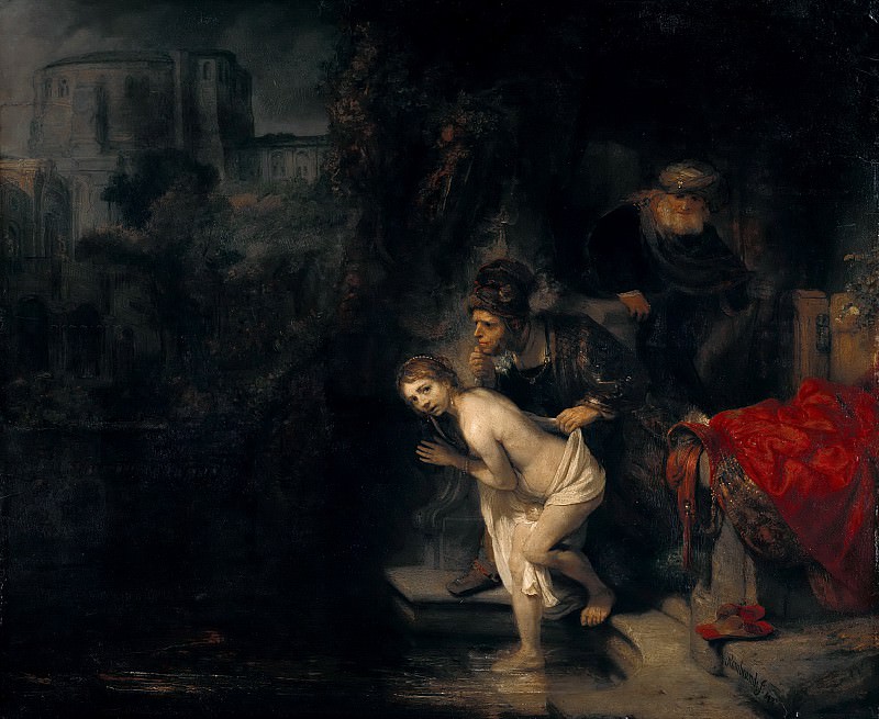 Rembrandt (1606-1669) - Susanna In The Bath. Part 4