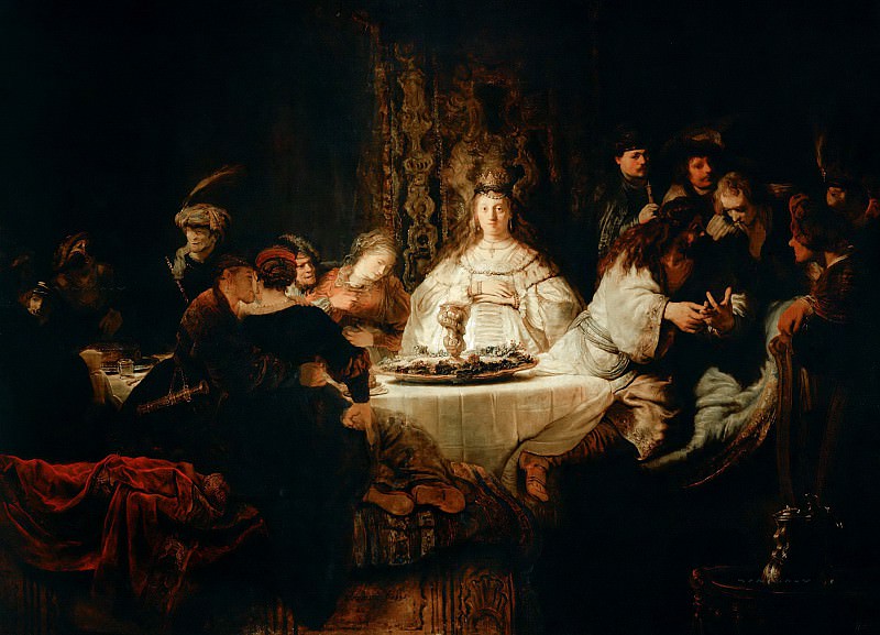 The Wedding of Samson. Rembrandt Harmenszoon Van Rijn