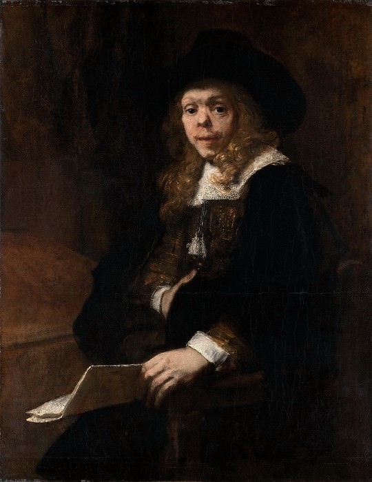 Portrait of Gerard de Lairesse. Rembrandt Harmenszoon Van Rijn