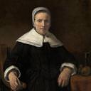Женщина с гвоздикой , Рембрандт Харменс ван Рейн