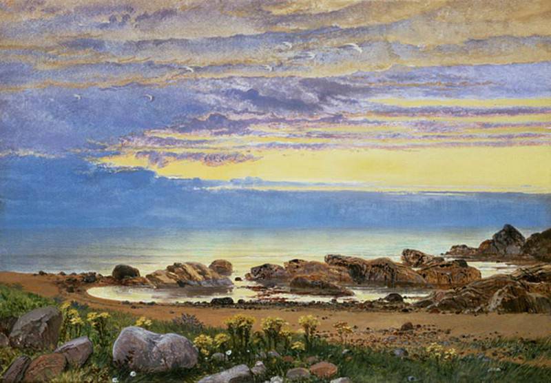 Dawn over the Sea. William Bell Scott