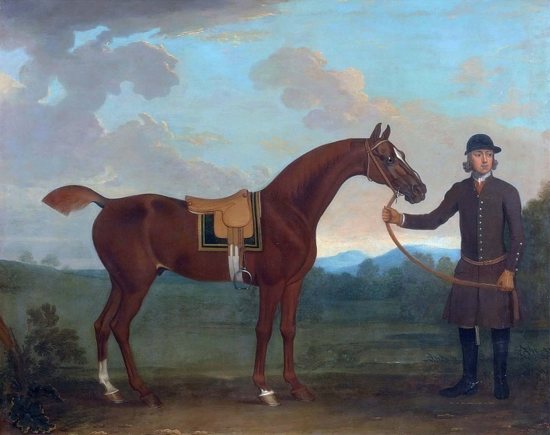 Старый Лис в руках конюха. Джеймс Сеймур