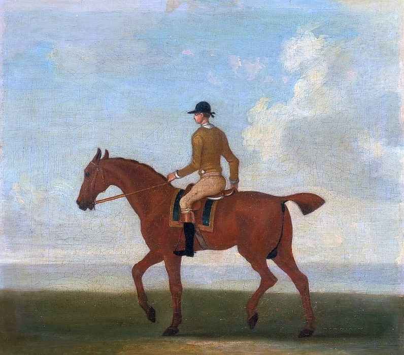 One of Four Portraits of Horses