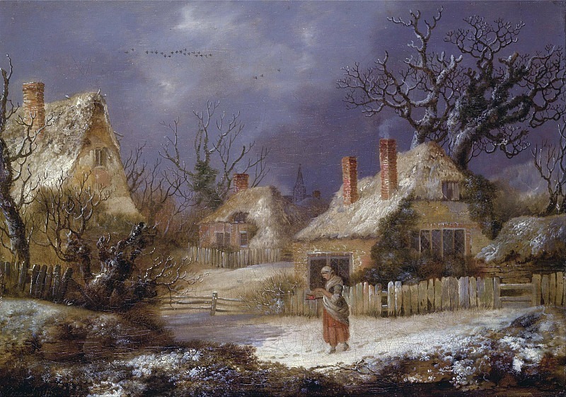 A Winter Landscape. George Smith