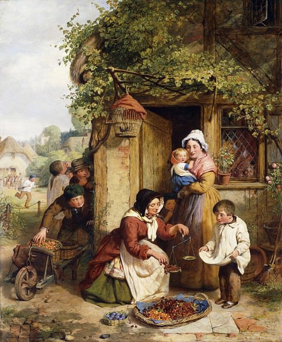 The Cherry Seller. George Smith