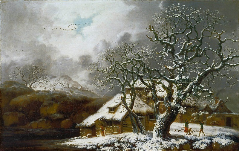 Зимний пейзаж. Джордж Смит