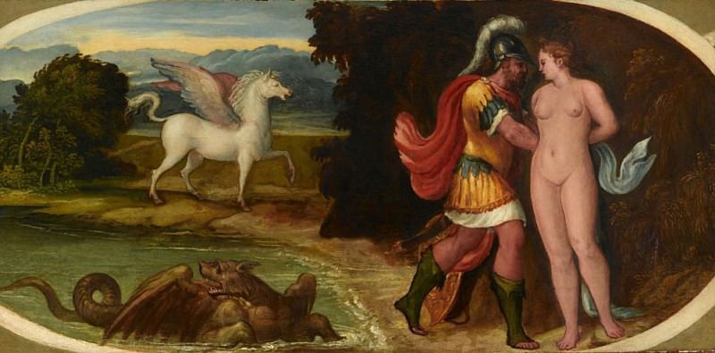 Perseus and Andromeda. Lambert Sustris