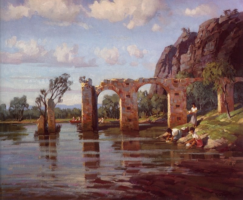 lrs Strisik P Aqueduct San Miguel De Allende Mex. Paul Strisik