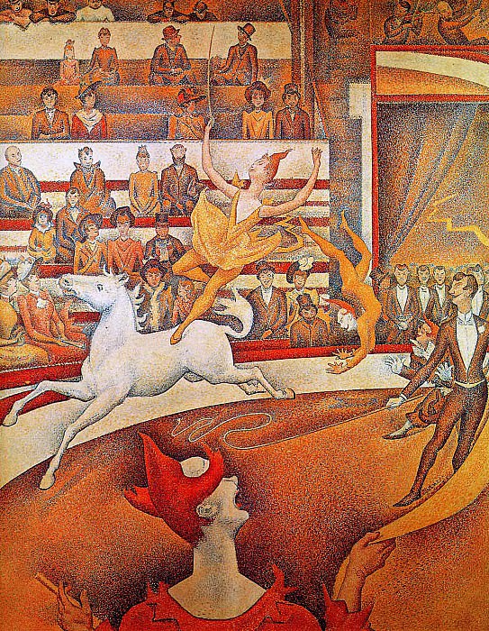 The circus. Georges Seurat