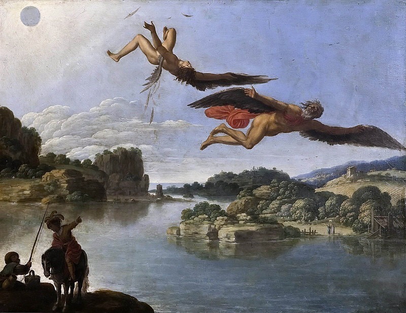 Fall of Icarus. Carlo Saraceni