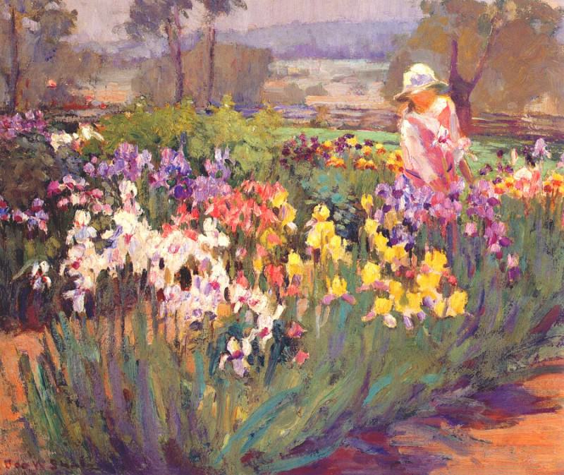 shulz,ada iris garden 1928. Ада Шульц