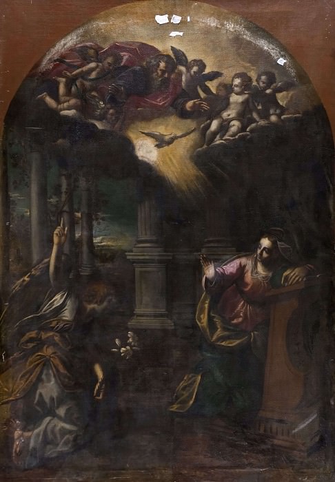 The Annunciation. Scarsellino (Ippolito Scarsella)