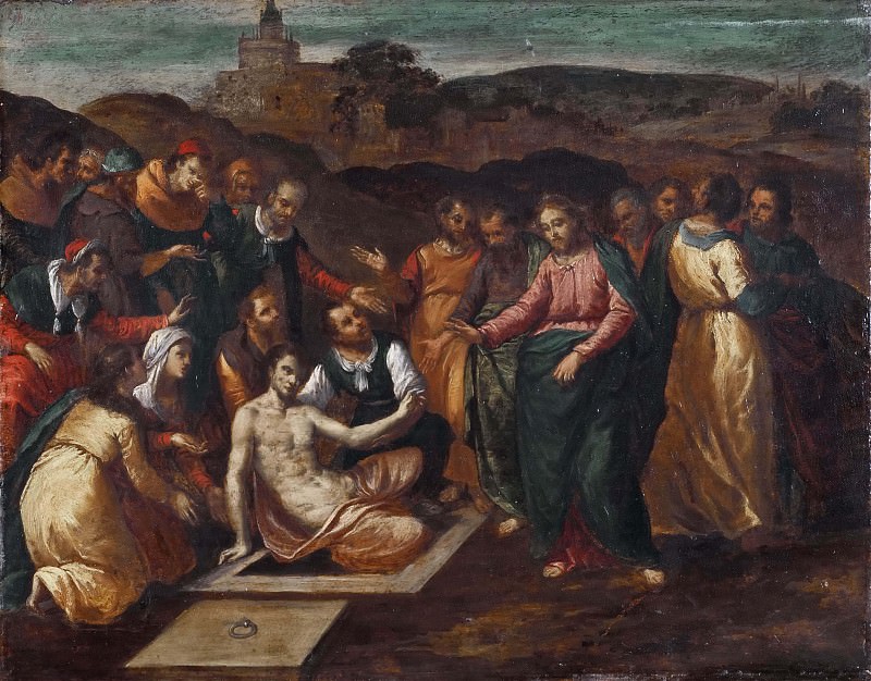 The Raising of Lazarus, Scarsellino (Ippolito Scarsella)