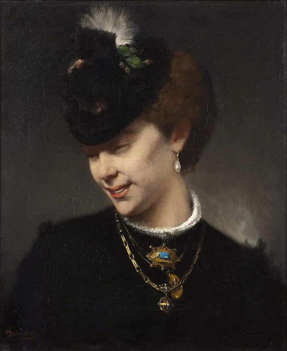 A Parisian Lady. Hugo Federick Salmson