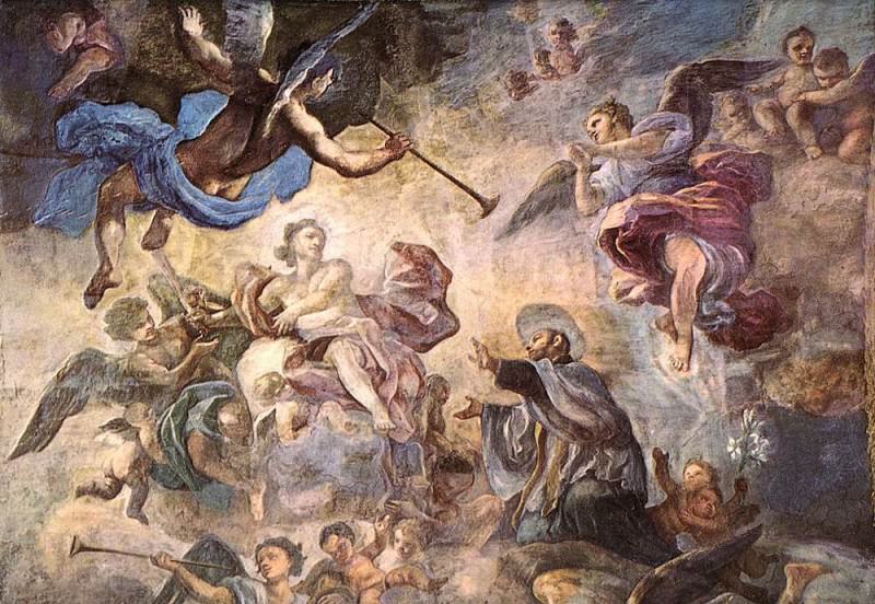 SOLIMENA Francesco Saint Cajetan Appeasing Divine Anger. Francesco Solimena